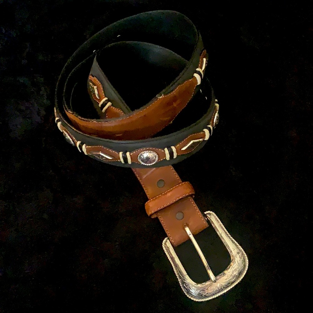 Justin Leather Belt